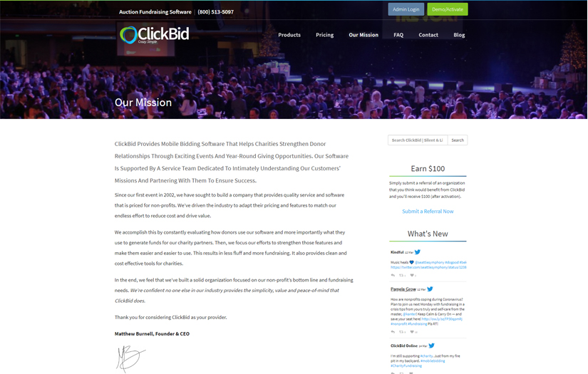 ClickBid screenshot 2